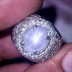 Natural Light Blue Sapphire Star Ceylon Safir Srilanka