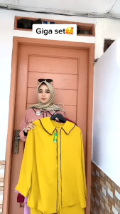 ONESET SETELAN SETCEL GIGA CRINGKLE AIRFLOW PREMIUM IMPORT WANITA DEWASA TERBARU TERMURAH KEKINIAN |