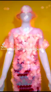 DRESS TENUN MIK BROKAT PINK