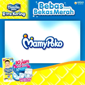 Popok Mamypoko X-tra Kering Celana (S38 / M32 / L28 / XL 26)