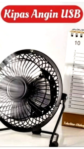 USB mini fan / kipas angin besi usb