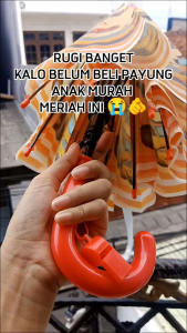 Payung anak Karakter motif Animal/Payung Anak karakter/Payung Mainan/Payung Pluit anak