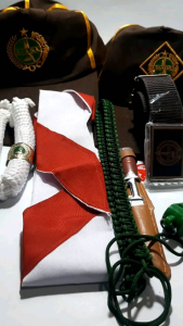SET PRAMUKA SD PUTRA PUTRI + TOPI SIAGA