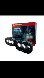Lampu Mobil Sorot Super Terang Autovision N3 Bi-LED Projector Foglight 140 W