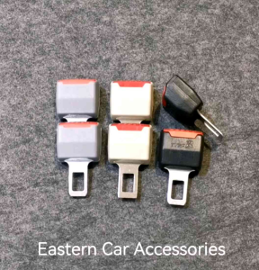 1set 2pcs Car Safety Seat Belt Clip Bucket Alarm Stopped Clip Clamp Extension Extender