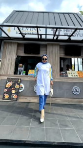 Oneset Tunik Dhewa ori: Bahan Kualitas Tinggi & Desain Nyaman