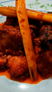 Chicken red cooked ready to eat /Ayam masak merah sedia dimakan /rte