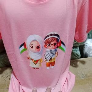 Kaos Anak Palestina Gaza Usia 2-10 Tahun Cowok & Cewek