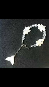 Acc shop-Grosir 12 pcs GELANG MUTIARA KERANG DUYUNG PREMIUM / BRACELET WANITA ANAK