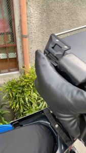 Motorcycle Backrest/Back Support Cushion for Alloy/Plastic Top Box