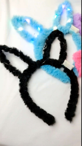 Bando Led Bulu Lembut Isi 1pcs Bando Tahun Baru Bando Ulang Tahun