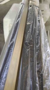 Aluminum slim frame glass door (2 pcs x 1.5 meters) - Frame profile - 21 x 20.15 x 2.2 dimensions - Wardrobe furniture