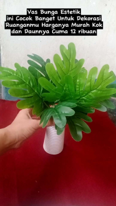 Daun Philodendron/Daun Artificial / Daun Dekorasi/ Daun Palsu