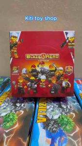 Lắp ráp minifigure lính cứu hỏa cho bé trọn bộ 10 mẫu SX52016