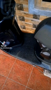 Karpet Motor BeAT Deluxe Street / Honda Beat CBS ISS / 2019 - 2024 Keset Pijakan Kaki