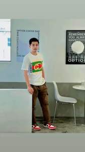 กางเกงคาร์โก้ 5 กระเป๋า ใส่ได้ทั้งผู้ชายและผู้หญิง