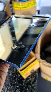 กรอบป้ายทะเบียน Yamaha X Max300 Grand Filano ฟิน ไม่มีรูใส่แคปซูล