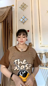 Homedress salur motif lebah