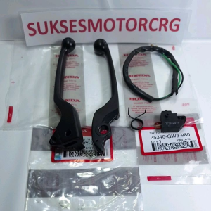 Paket Hitam 5 Item Beat Pop Handle & Set Switch Rem