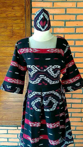 Dres Tenun model wiru
