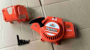 A62ชุดฝาดึงสตาร์ท +พร้อมน็อต (ครบชุด) พร้อมติดตั้ง เครื่องตัดหญ้า "ยี่ห้อ" โรบิ้น Robin NB 411 #งานคุณภาพ #สำหรับงานหนัก #แท้ติดเครื่องใหม่มา