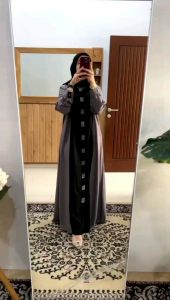 Desain Gamis Modern & Elegan: Gamis Cantik DIANA by Noni Dress