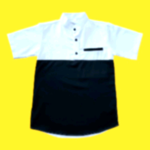 Baju koko anak kurta anak koko anak laki-laki lengan pendek toyobo import usia 3-13 tahun imade premium quality