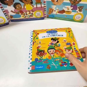 หนังสืออ่านภาษาอังกฤษสำหรับเด็ก นิทานเด็ก บอร์ดบุ๊ค Campbell หนังสือเลื่อนขยับ