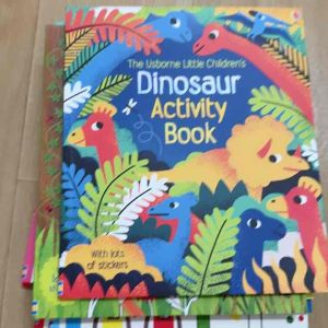 หนังสืออ่านภาษาอังกฤษ Activity book หนังสือฝึกฝน หนังสือเล่นเกม วาดรูป สติ๊กเกอร์