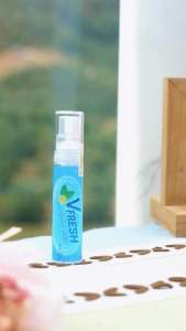 Chai xịt thơm miệng bạc hà lưu hương lâu dùng cho cả nam và nữ Vfresh 10ml/ chai