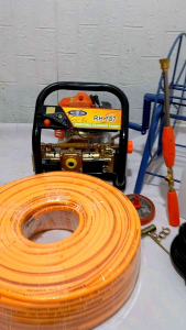 Steam power sprayer ROBOTECH  786(4tak )Selang 100meter+Gulungan Selang