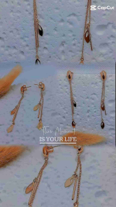 Anting Emas 8K Variasi Drop: Desain Elegan untuk Pernikahan & Perhiasan Wanita