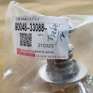 THERMOSTAT AVANZA XENIA RUSH TERIOS SIRION MADE IN JAPAN ORIGINAL ASTRA DAIHATSU 100% 90048-33088 IMPORT BISA COD