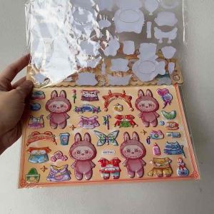 Stiker Sanrio Kuromi 3D Timbul DIY SW 777 Dressing Up