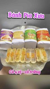 Bánh Pía Xưa Gói Giấy Đặc Sản Sóc Trăng cây 350g có 4cái bánh