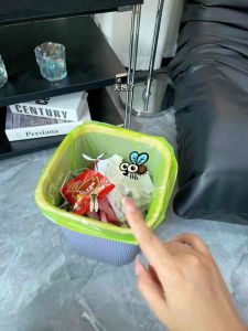 Diben Mosquito repellent garbage bag wormwood anti-flying insect household thickened portable drawstring plastic bag