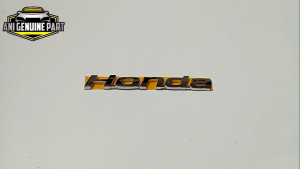 Logo Emblem Bagasi Tulisan Honda Original