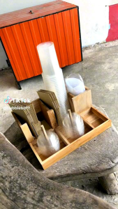 กล่องไม้ใส่แก้ว16-22