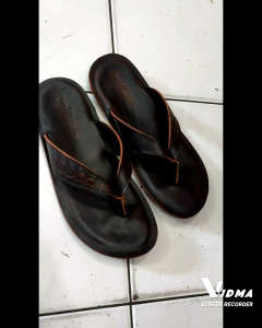 SANDAL KULIT PRIA DR. IAM 4020 COKLAT (PRODUKSI SENDIRI)