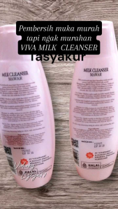Viva MILK Cleanser Mawar Mengandung Ekstrak Bunga mawar 200 ml