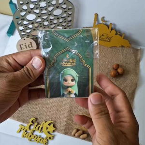 Amplop Lebaran isi 50 pcs/Amplop terbaru karakter gemoy 2025/Angpao Idul Fitri termurah