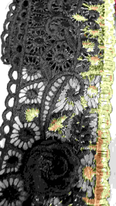 Renda List Bordiran & Renda Tengah Bordir Terbaru