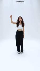 Welabelle Hailey Tank Top Basic Sport / Atasan Tanktop Crop Olahraga (T28)