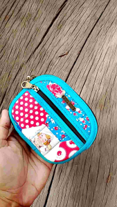 กระเป๋าสตางค์2ซิป 10x12cm