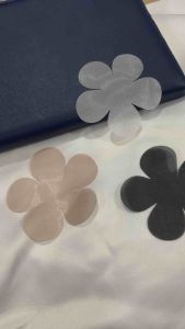 Hoa cánh voan organza kích thước 7cm dùng trang trí lên áo dài váy đầm quần áo túi sách mũ nón phụ kiện Kemi