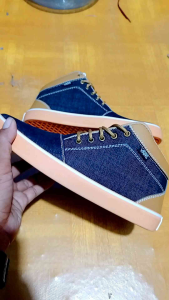 sepatu pria sepatu sneaker denim kanvas sepatu kerja