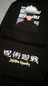 Tas Sekolah Ransel Anime Jujutsu Kaisen Gojo Satoru Seri 4