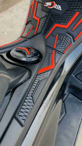 Misoka Deck Pad Cover Nmax 155 Old Variasi Motor Yamaha Rubber Karet Keren Murah Rubber Karet
