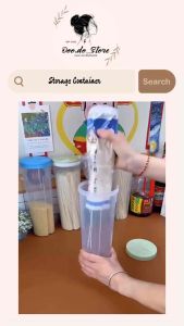 A260✨ Multi-Pasta Storage Container | 面条意面透明储物罐厨房密封罐 | Bekas Simpanan Pasta Telus Dapur