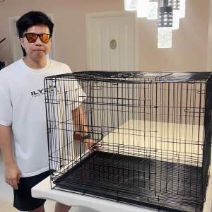 กรงหมา กรงแมว กรงกระต่าย (เปิดฝานน+มี ประตูเล็กด้านบน)